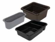 All-Purpose Plastic Storage Tubs