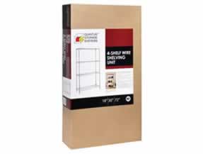 Chrome - 1 Box Wire Shelving