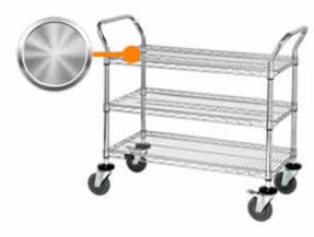 Chrome Utility Carts