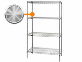 Chrome Wire Shelving