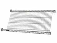 Chrome Wire Slanted Shelves