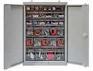 Clear Tip Out Bin Cabinets