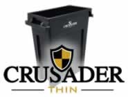 CRUSADER Thin Trash Cans