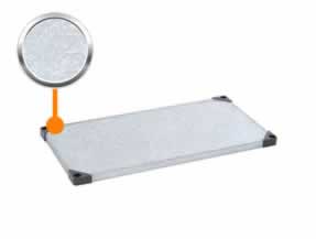 Galvanized Solid Shelves