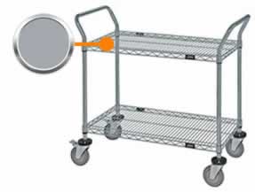 Gray Epoxy Utility Carts
