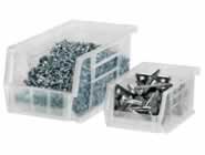 Heavy Duty Clear Stacking Bins