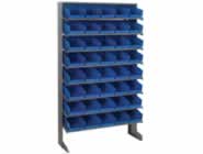 Single Sided Pick Racks with Bins
