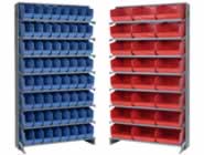 Single Sided Pick Racks with Bins