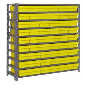 Shelving System with Super Tuff Drawers