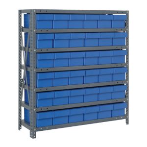 Shelving System with Super Tuff Drawers