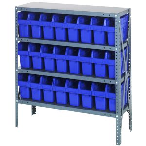 Steel Shelving Bin System
