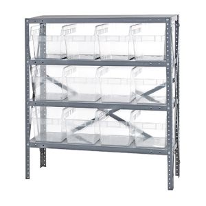 Steel Shelving Bin System