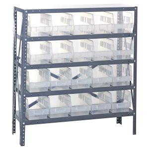 Steel Shelving Bin System