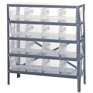 Steel Shelving Bin System