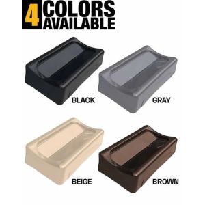 Drop Shot Lid for CRUSADER Thin Trash Cans