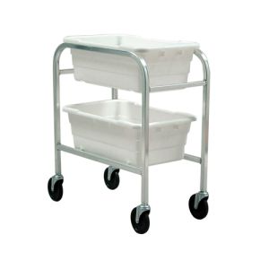 Tub Rack with Cross Stack Tubs