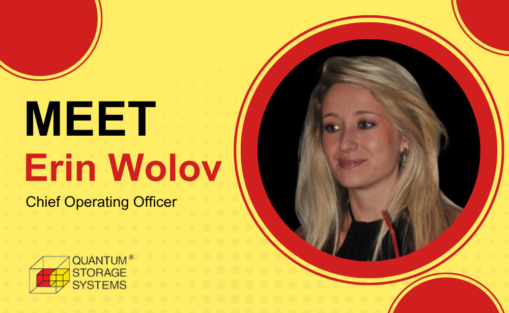 Erin Wolov, COO of Quantum Storage Systems