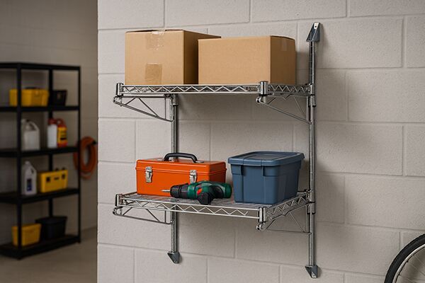 Cantilever Wire Shelving for Garages