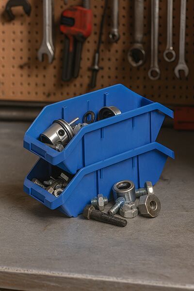 Fast Access Parts Storage Bins