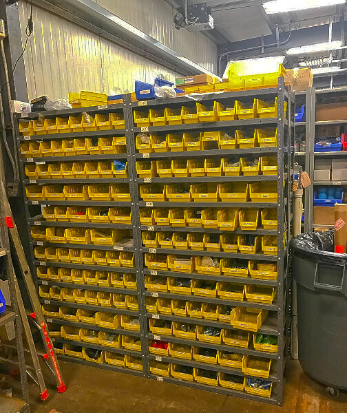 Heavy-Duty Steel Shelving