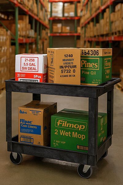 Heavy-Duty Utility Transport Carts
