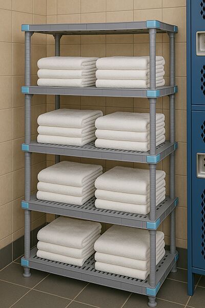 Millenia Shelving in Sports Facilities