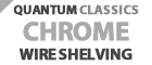 Chrome Wire Shelving