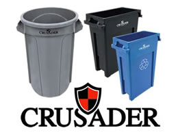Crusader Trash Cans