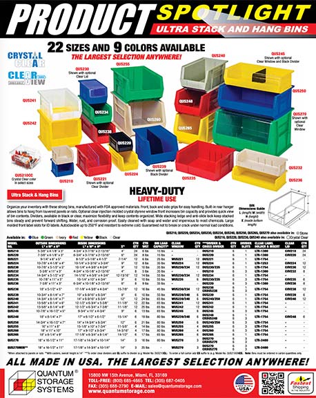 ULTRA STACK AND HANG BINS